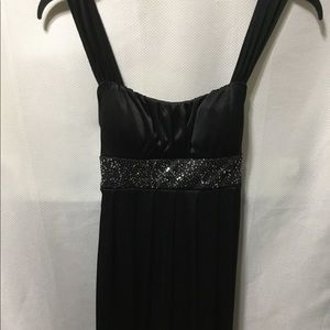 A. Byer Black Party Dress EUC Junior Size Large